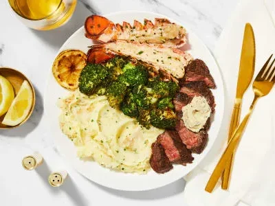 Broccoli With Garlic Herb Butter