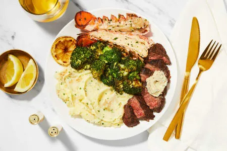 Broccoli With Garlic Herb Butter