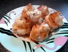 Broiled Lemon And Garlic Tiger Prawns