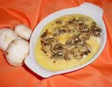 Broiled Polenta With Mushrooms And Cheese