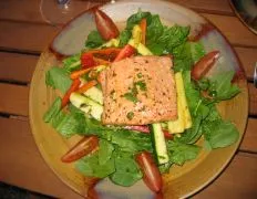 Broiled Salmon Salad