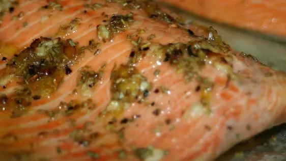 Broiled Steelhead Trout With Rosemary