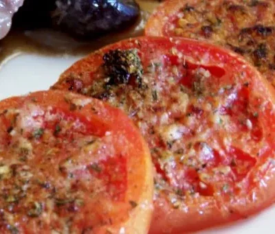 Broiled Tomato Slices With Herbes De