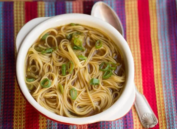 Brothy Chinese Noodles