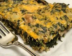 Brown Rice And Spinach Casserole