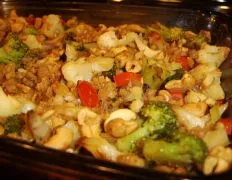 Brown Rice Vegetable Casserole