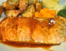 Brown Sugar- Glazed Salmon