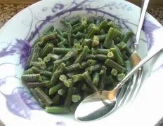 Brown Sugar Mustard Green Beans