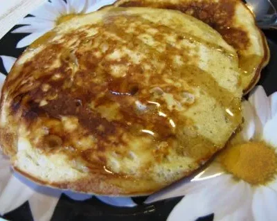 Brown Sugar Oatmeal Pancakes