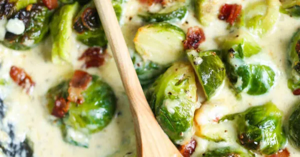 Brussels Sprouts Gratin