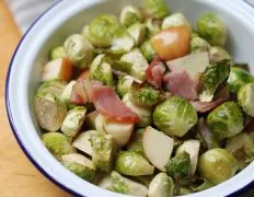Brussels Sprouts With Bacon And Apple