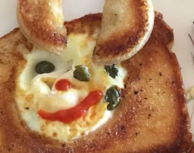 Bunny In The Hole Sandwich