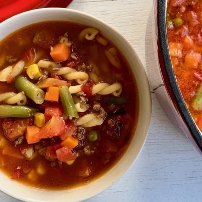 Busy Day Beef Vegetable Soup