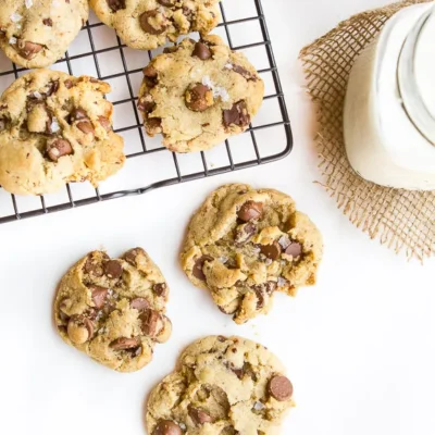 Butter Less Chocolate Chip Cookies