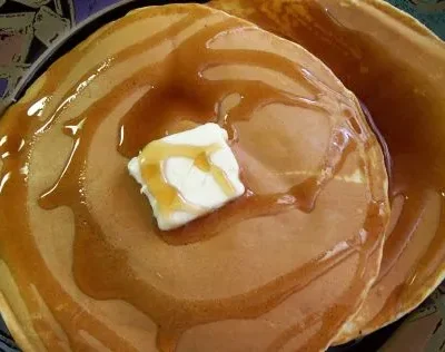 Buttermilk Pancakes For One