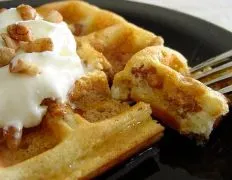 Buttermilk Pecan Waffles