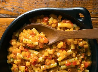 Butternut Squash And Tomatoes For
