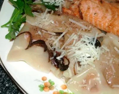 Butternut Squash Ravioli With Sage Butter