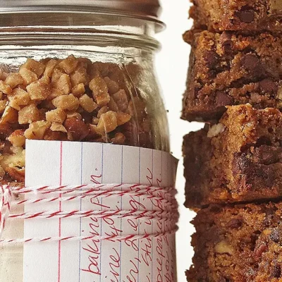 Butterscotch Brownies Gift Mix In A Jar