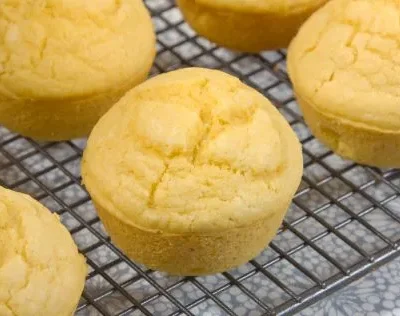 Buttery Cornbread Muffins