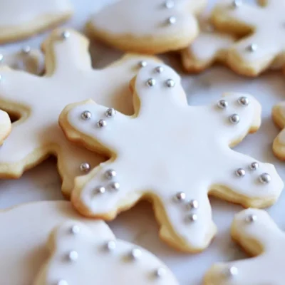 Buttery Cut Out Christmas Cookies