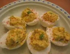 Buttery Dijon Deviled Eggs