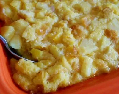 Buttery Pineapple Casserole