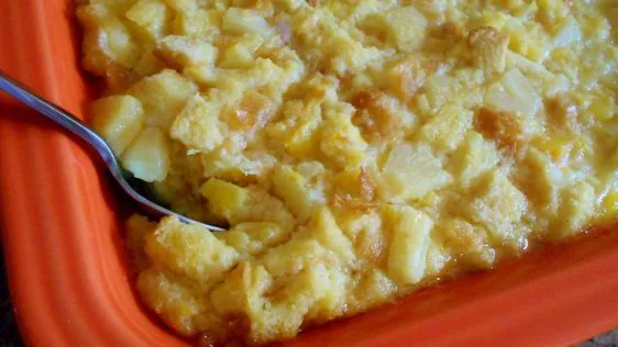 Buttery Pineapple Casserole