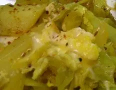 Cabbage And Potato Fry