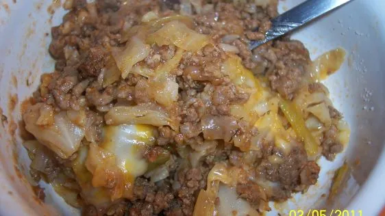Cabbage Beef Casserole Ww 5 Points