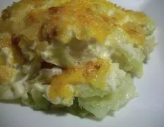 Cabbage Potato Chip Casserole