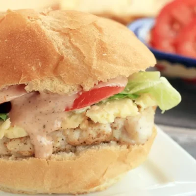 Cajun Chicken Sandwich