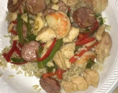 Cajun Shrimp Stir Fry