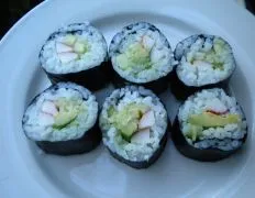 California And Maki Rolls Japanese Sushi