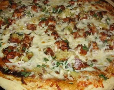 California Bbq Chicken Pizza