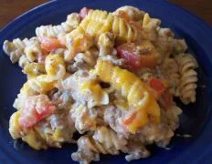 California Cheeseburger Pasta Casserole