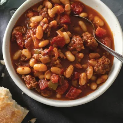 Cannellini Beans With Crushed Red Pepper