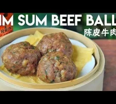 Cantonese Meatballs Appetizers