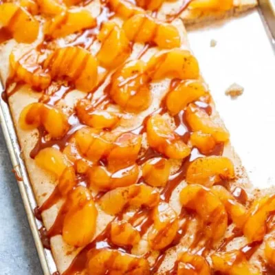 Caramel Apple Oven Pancake