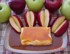 Caramel Cream Cheese Apple Dip