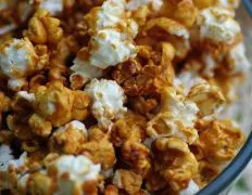 Caramel Popcorn Not Too Sweet Or