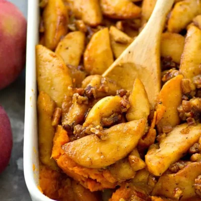 Caramelized Sweet Potatoes &Amp; Apples
