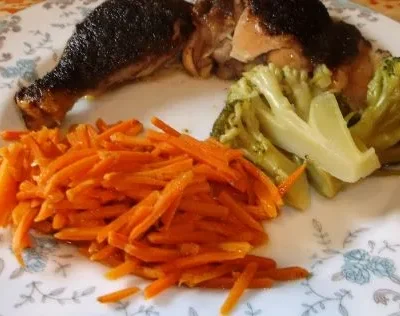 Caribbean Orange Spiced Carrots
