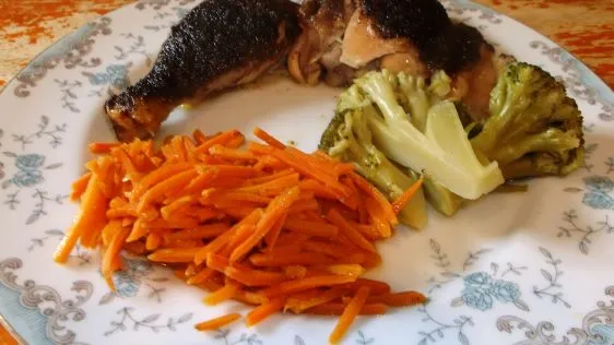 Caribbean Orange Spiced Carrots