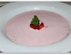 Carnival Cruise Strawberry Bisque