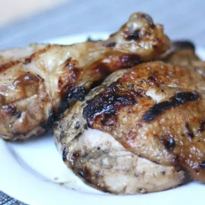 Carolina Style Barbecue Chicken