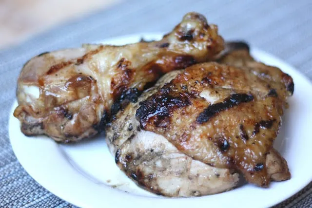 Carolina Style Barbecue Chicken