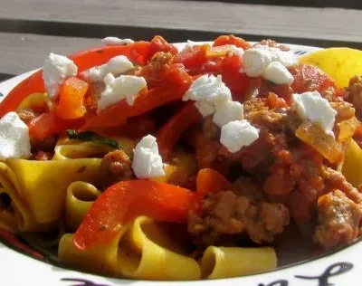 Carrabbas Pappardelle Campagnolo