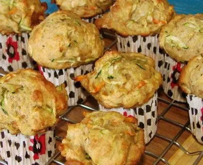 Carrot Zucchini Muffins