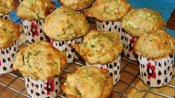 Carrot Zucchini Muffins
